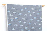 Japanese Fabric Noel Blanc Frozen Lake - grey - 50cm
