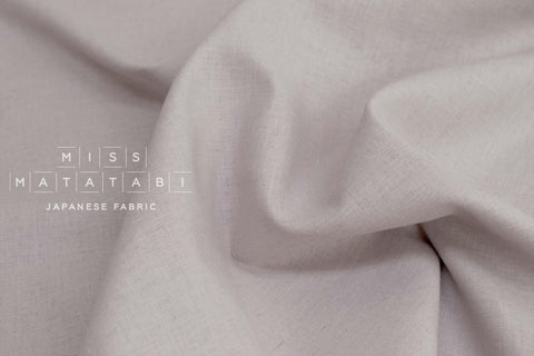 Japanese Fabric Soft Linen Blend Solids - A - 50cm