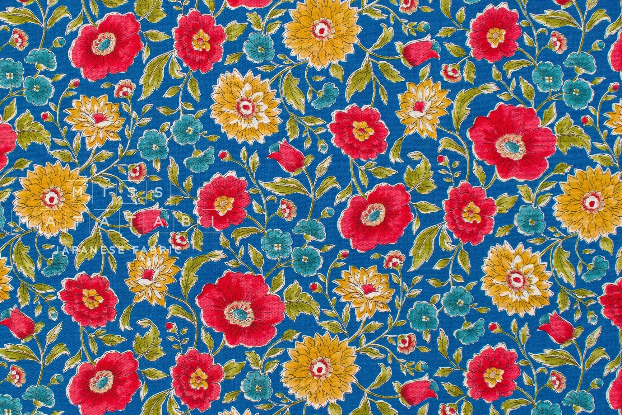 Japanese Fabric Dahlia - C - 50cm