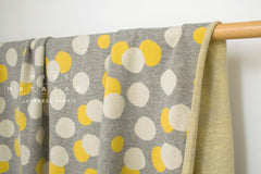 Japanese Fabric Spots and Dots Interlock Jacquard Knit - B - 50cm