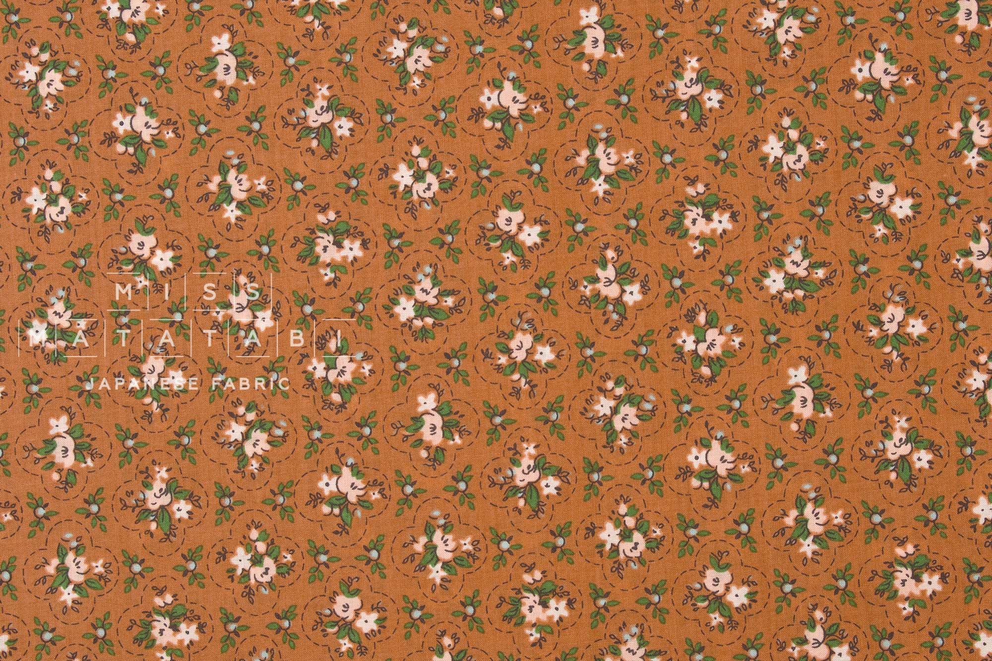 Japanese Fabric Aurelie Flower - D - 50cm