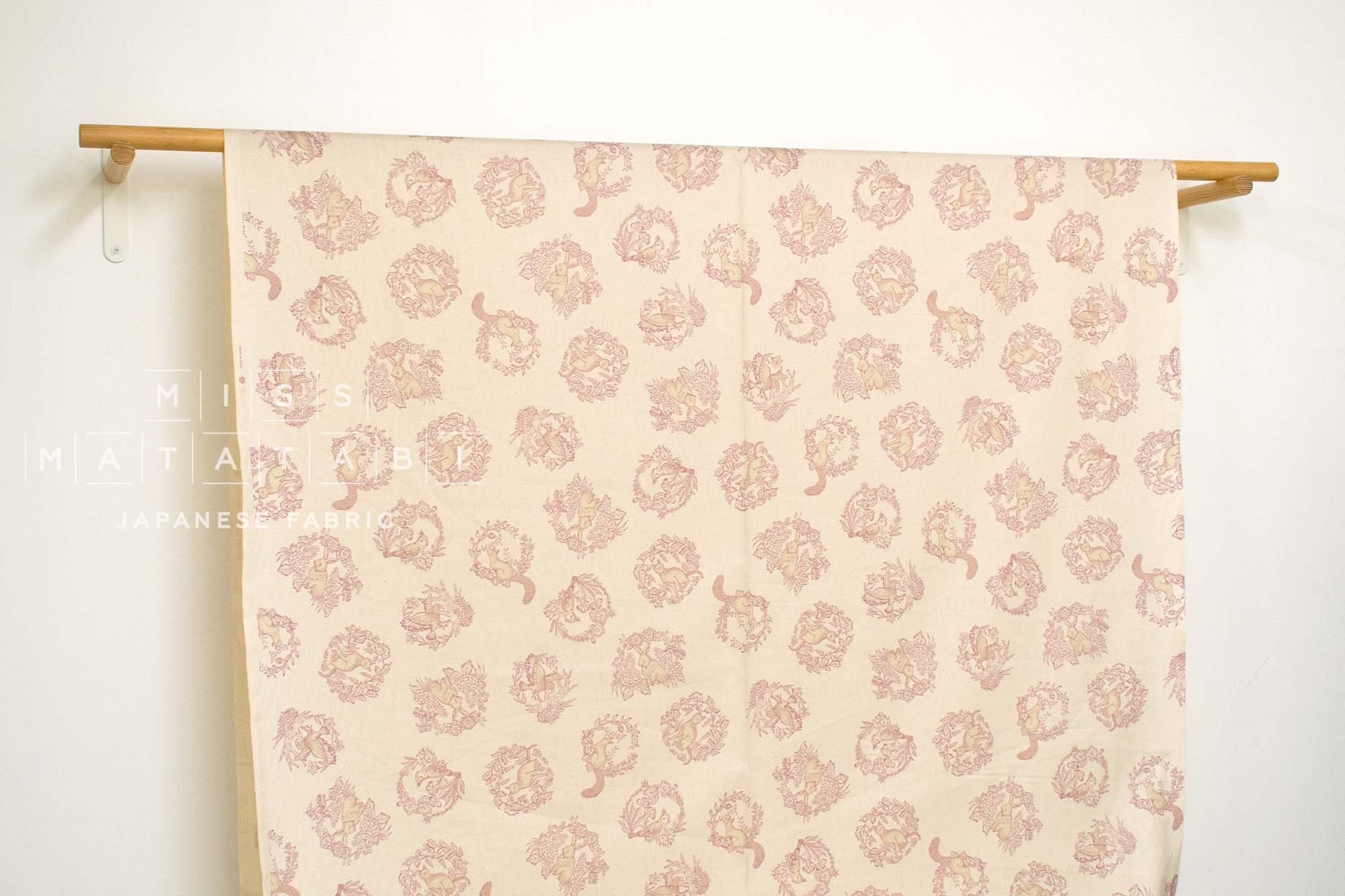 Japanese Fabric Lenora and Friends - A2 - 50cm