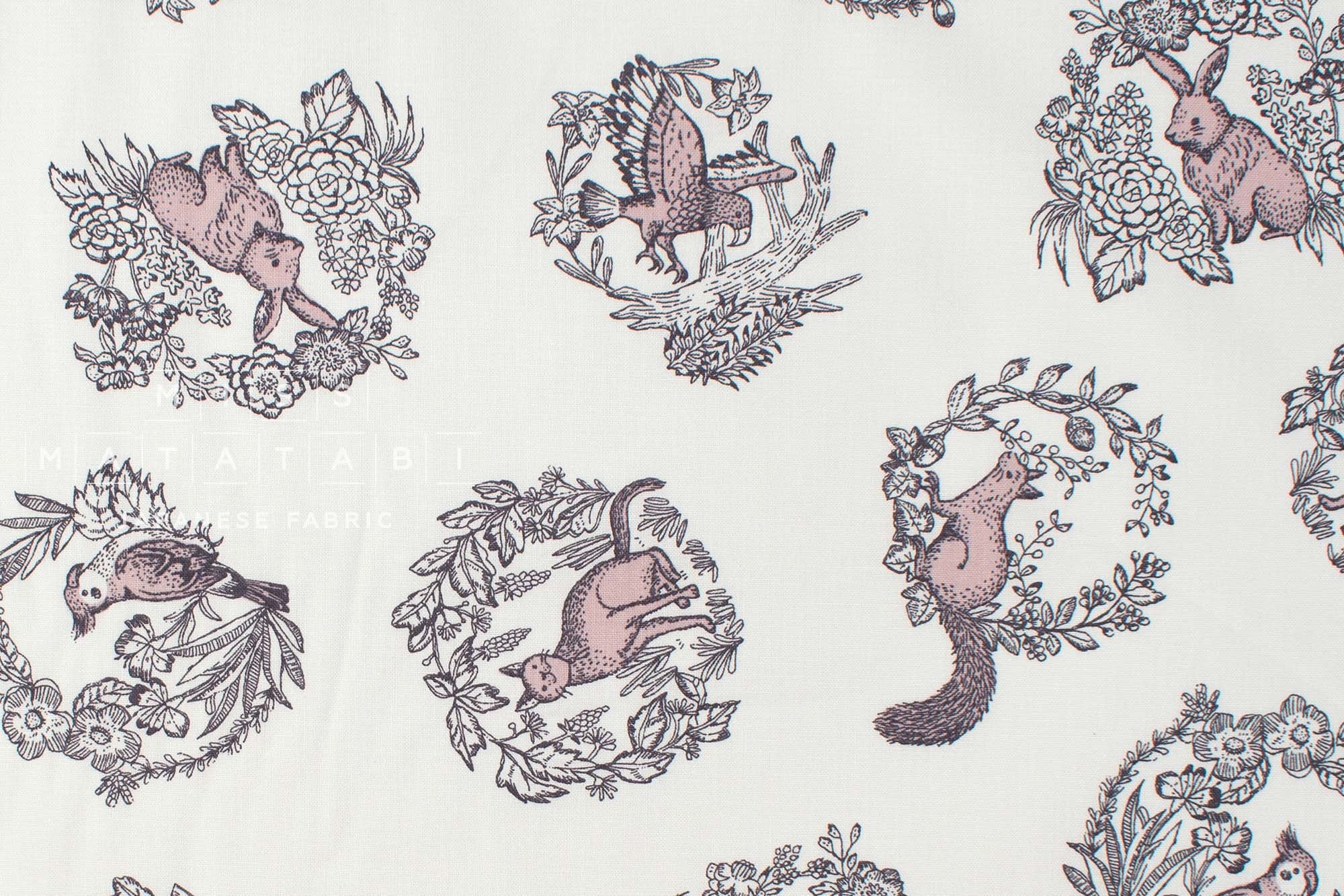 Japanese Fabric Lenora and Friends - A3 - 50cm