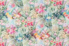 Japanese Fabric Wild Summer Garden - 50cm