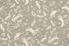 Japanese Fabric Step Step Vintage - C - 50cm