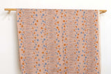 Japanese Fabric Poppies Border - C2 - 50cm