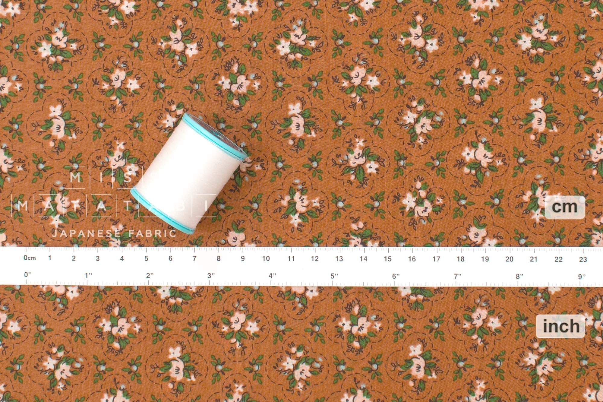 Japanese Fabric Aurelie Flower - D - 50cm