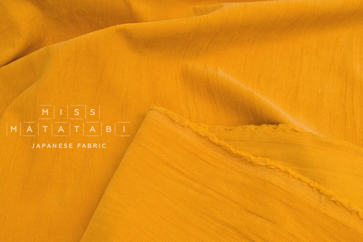 Japanese Fabric Shokunin Collection Sun-Dried Corduroy - 46 -  50cm