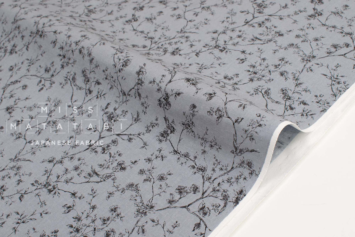 Japanese Fabric Victorian Garden - E - 50cm