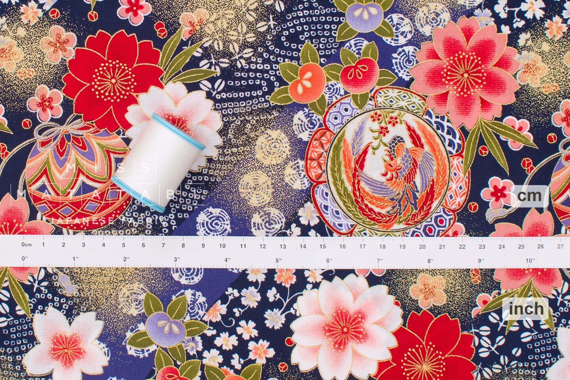 Japanese Fabric Traditional Series - 56 D - 50cm