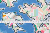 Japanese Fabric Maps - B - 50cm