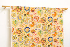 Japanese Fabric Time to Eat - 50cm