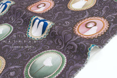 Japanese Fabric Ghosts in the Mirror - A - 50cm