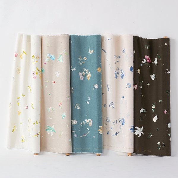 nani IRO Japanese Fabric Kokka New Morning I 2022 A/W - lion A - 50cm