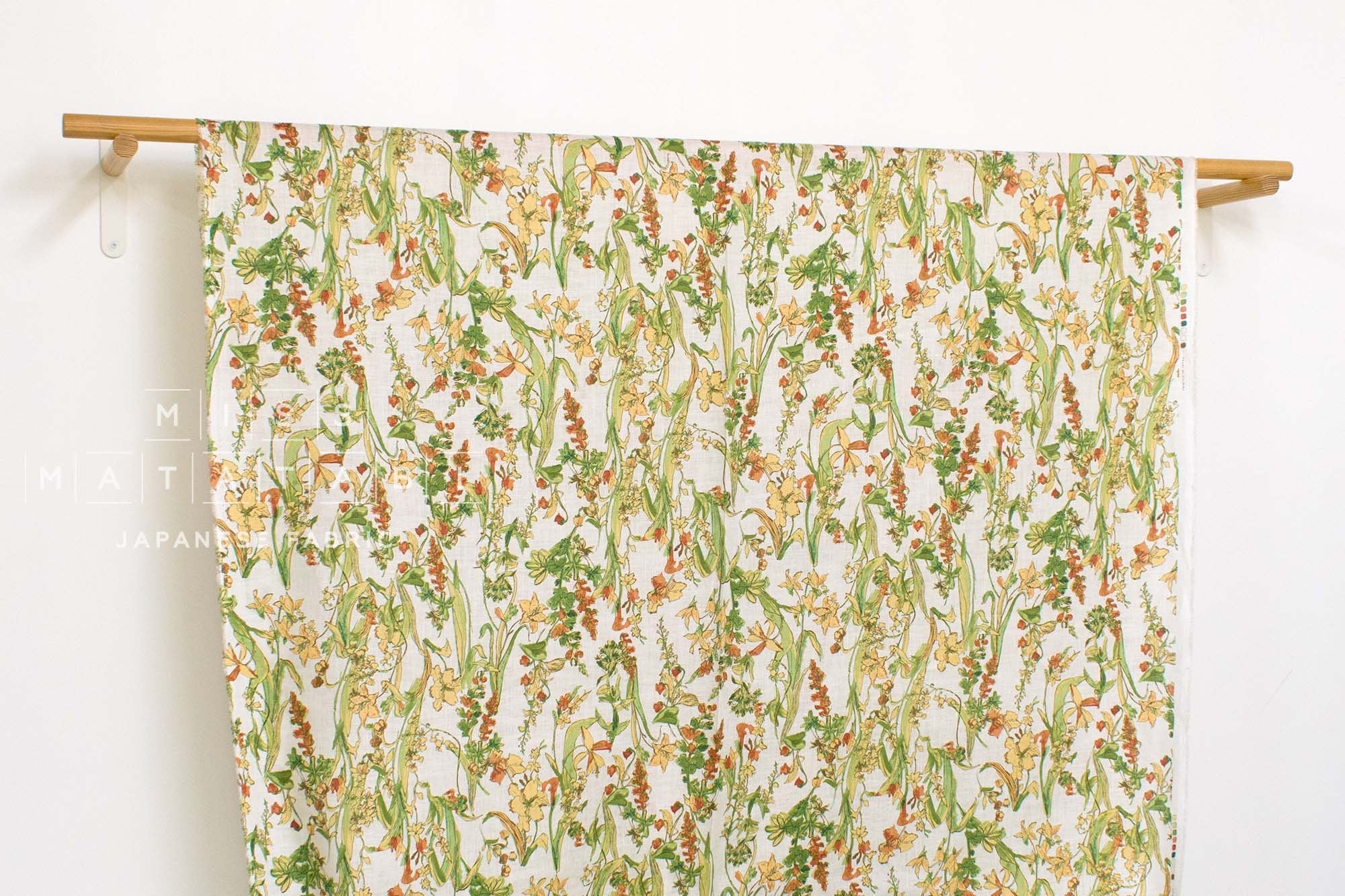 Japanese Fabric 100% linen Matty -  50cm