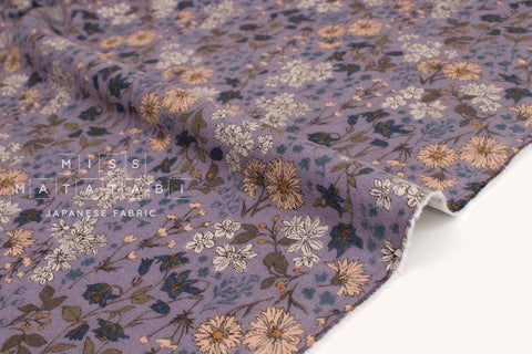 Japanese Fabric Kae's Garden - C - 50cm