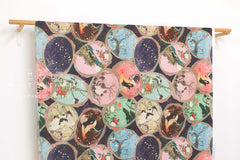 Japanese Fabric Birds of Japan - B - 50cm