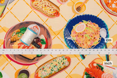 Japanese Fabric Time to Eat - 50cm