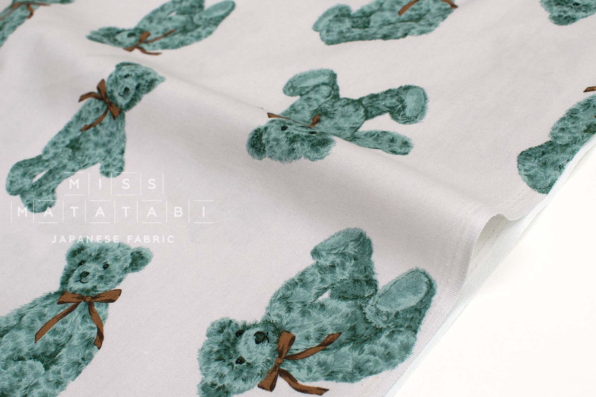 Japanese Fabric A Bear Named Teddy - B - 50cm