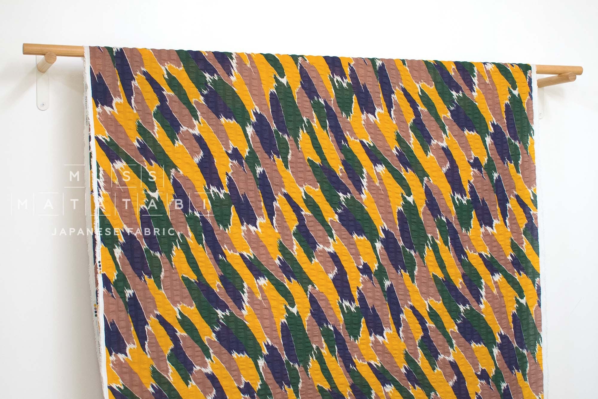 Japanese Fabric Gloria Seersucker - C - 50cm