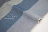 DEADSTOCK Japanese Fabric Yarn Dyed Stripes II - multi denim - 50cm