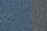 DEADSTOCK Japanese Fabric Yarn Dyed Stripes III - multi denim - 50cm