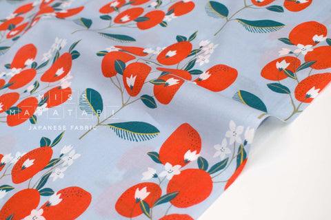 Japanese Fabric Lemon Flowers - B - 50cm