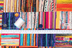 Japanese Fabric Rag Weaving Print - 50cm