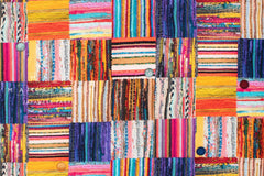 Japanese Fabric Rag Weaving Print - 50cm