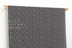 Japanese Fabric Village Life Rayon Blend - charcoal grape - 50cm