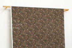 Japanese Fabric Botanical - brown - 50cm