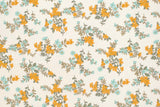 Japanese Fabric Kyoka Floral - orange - 50cm