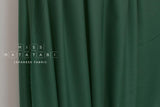 Japanese Fabric 100% Wool Crepe Georgette - green - 50cm
