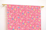 Japanese Fabric Retro Deer and Bunny - pink - 50cm