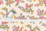 Japanese Fabric Kyoka Floral - pink - 50cm