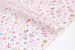 Japanese Fabric Take My Hand - 50cm