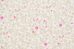 Japanese Fabric Neon Fleur - B1 - 50cm