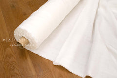 Japanese Fabric Solid 4-layer gauze - off white - 50cm