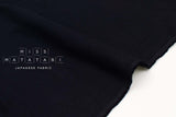 Japanese Fabric Solid 4-layer gauze - dark navy - 50cm