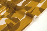 Japanese Fabric Architecture Linen Blend - mustard - 50cm