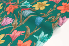 Japanese Fabric Bold Blooms - 50cm
