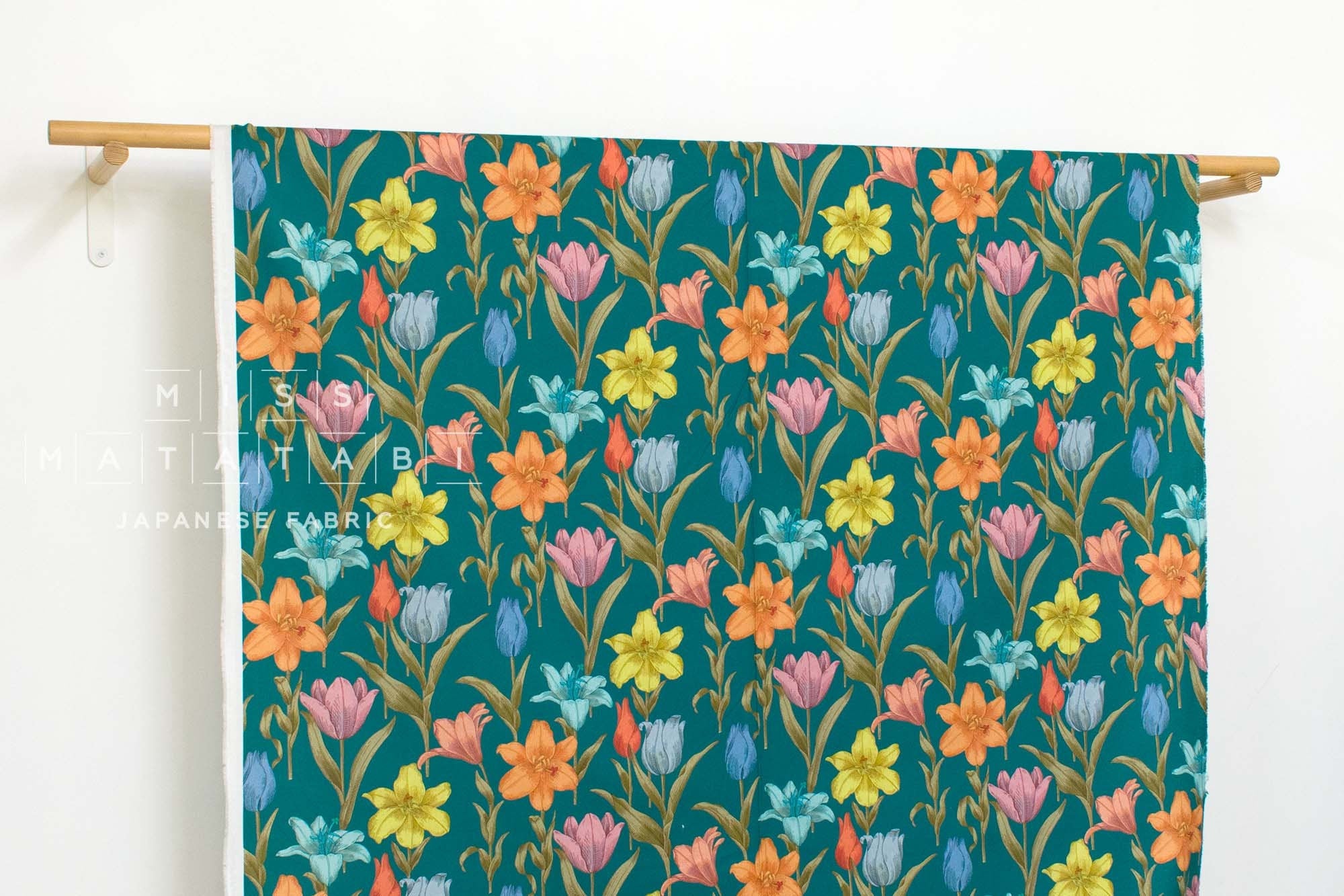Japanese Fabric Bold Blooms - 50cm