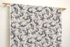 Japanese Fabric Wild Waves - A - 50cm