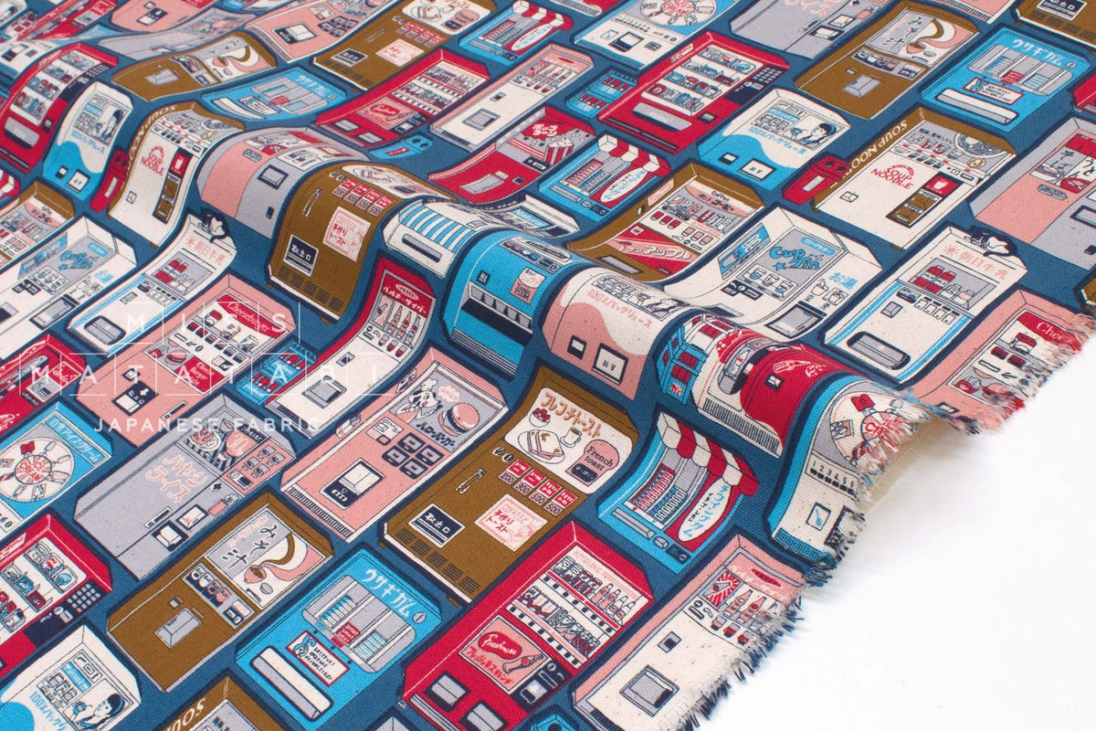 Japanese Fabric Retro Vending Machines - E - 50cm