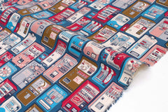 Japanese Fabric Retro Vending Machines - E - 50cm