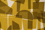 Japanese Fabric Architecture Linen Blend - mustard - 50cm