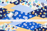 Japanese Fabric Spring Wagara I - D - 50cm