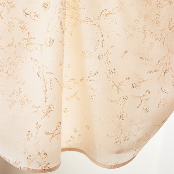 nani IRO Kokka Japanese Fabric Lokomaikai Organic Lawn - B - 50cm