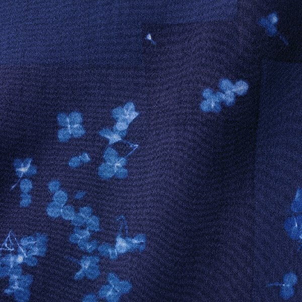 nani IRO Kokka Japanese Fabric microcosmos Sateen - A - 50cm