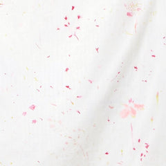 nani IRO Kokka Japanese Fabric Flowers bloom & Bear fruits Double Gauze - A - 50cm